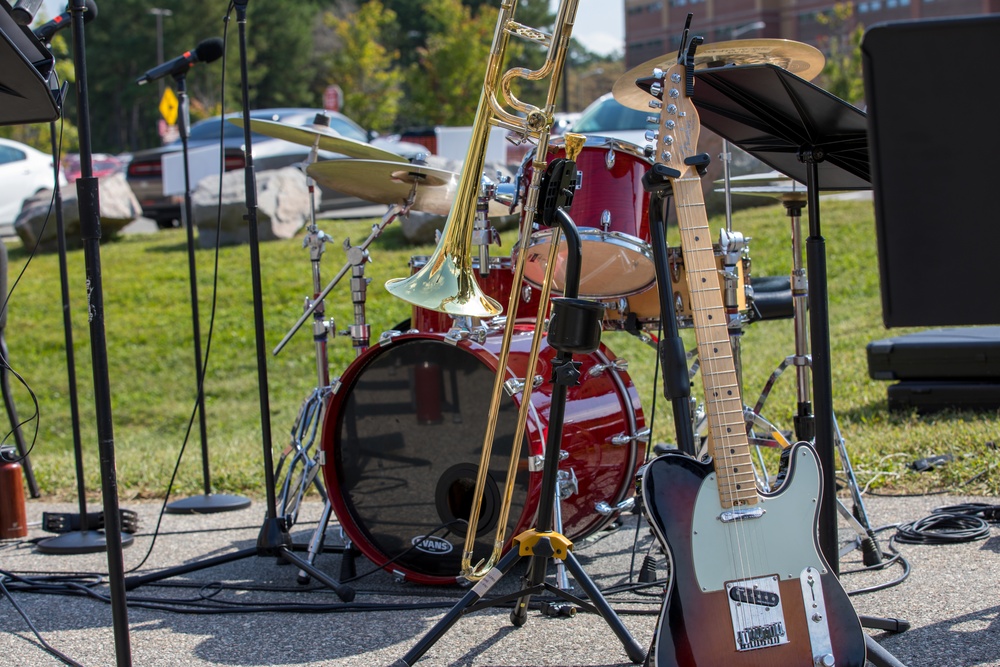 TRADOC Band Performs For Afghan Personnel