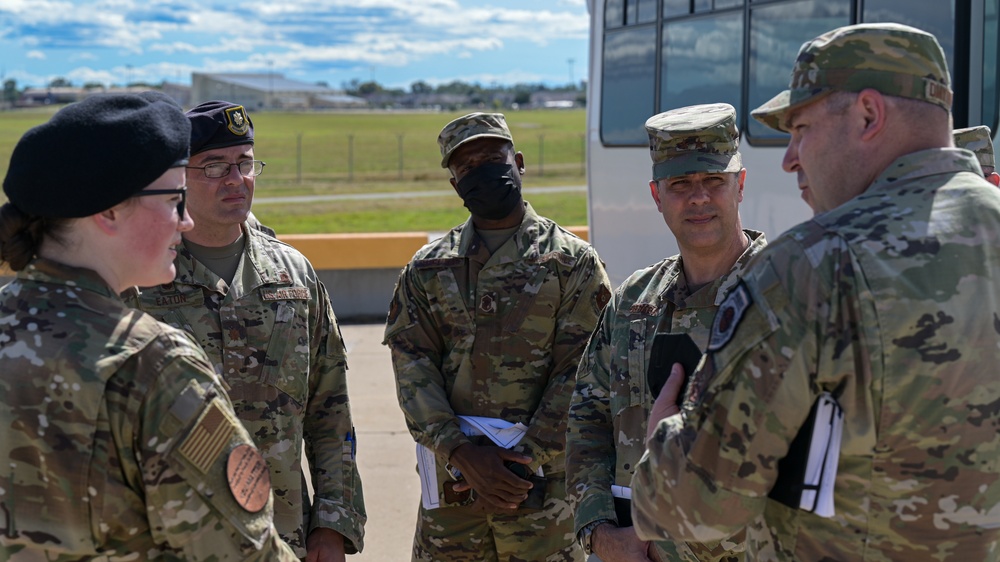 8th Air Force commander visits Barksdale