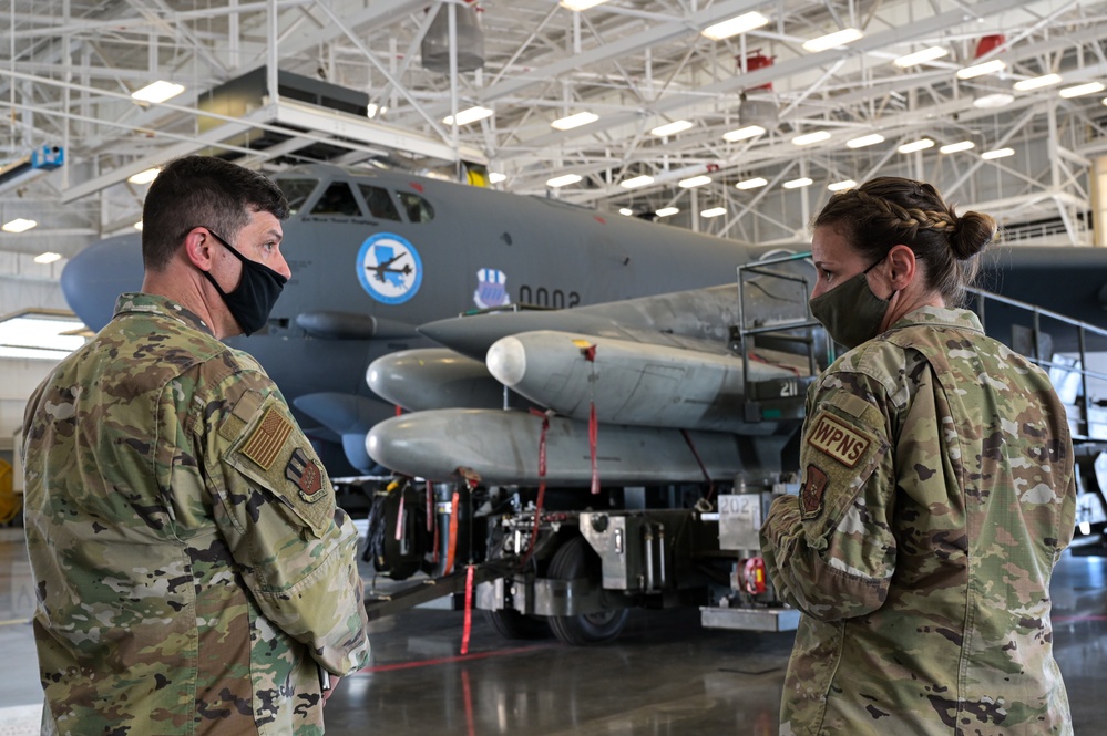 8th Air Force commander visits Barksdale