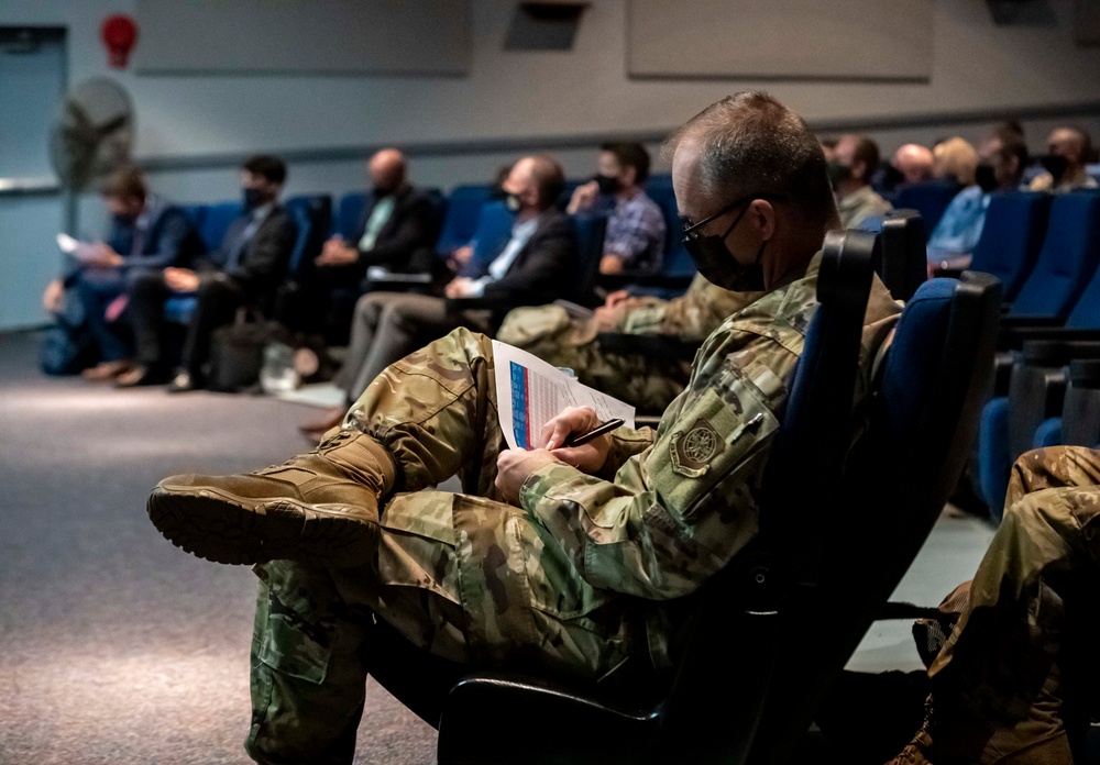 Community leader shares experiences, helps Airmen