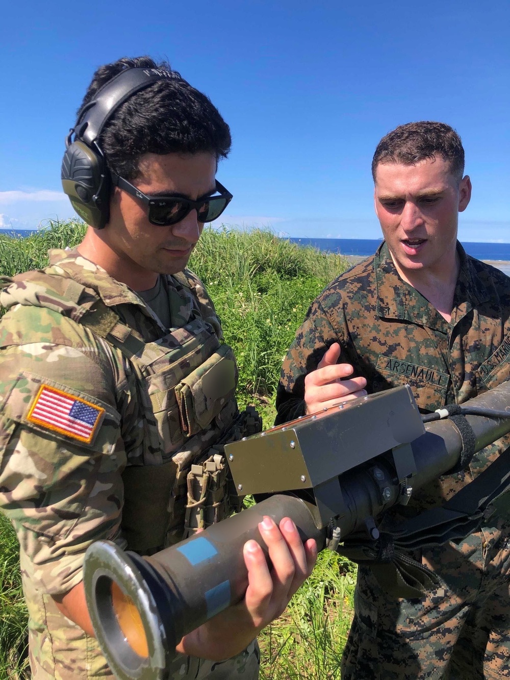 1st SFG (A) Soldiers receive air defense familiarization