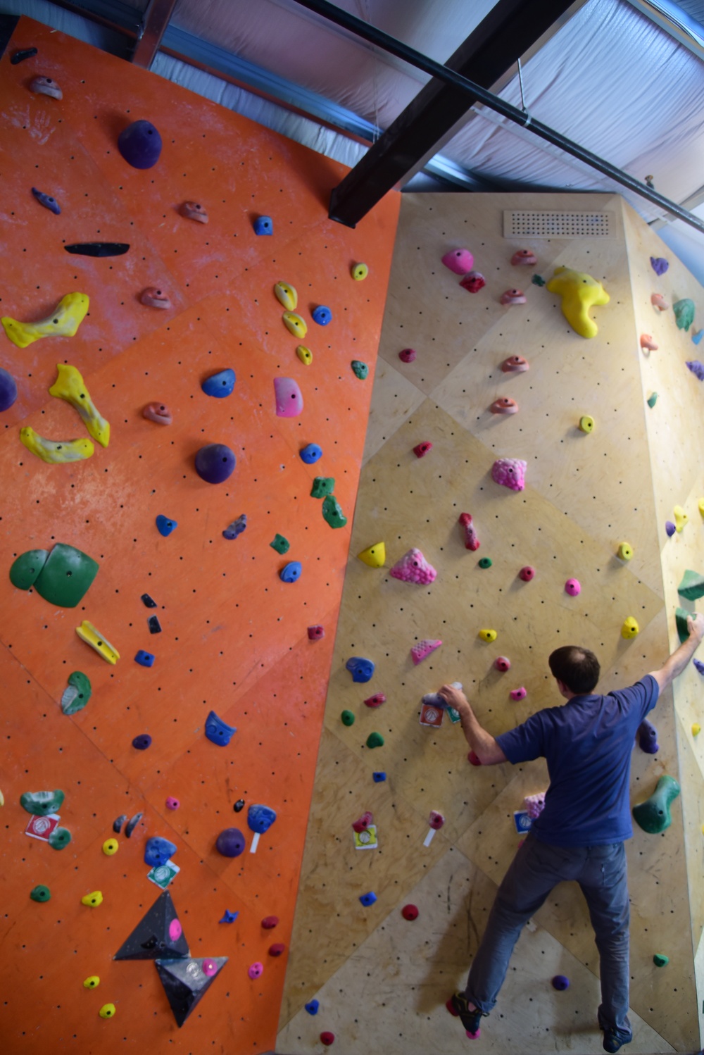 Climbing: a good way to stay grounded