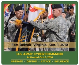 Army Cyber Command salutes 11th anniversary