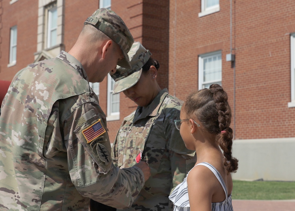 SGM Shannon Lacy Award and Farewell Ceremony