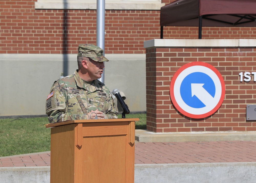 SGM Shannon Lacy Award and Farewell Ceremony