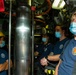 Firefighters Tour Submarine