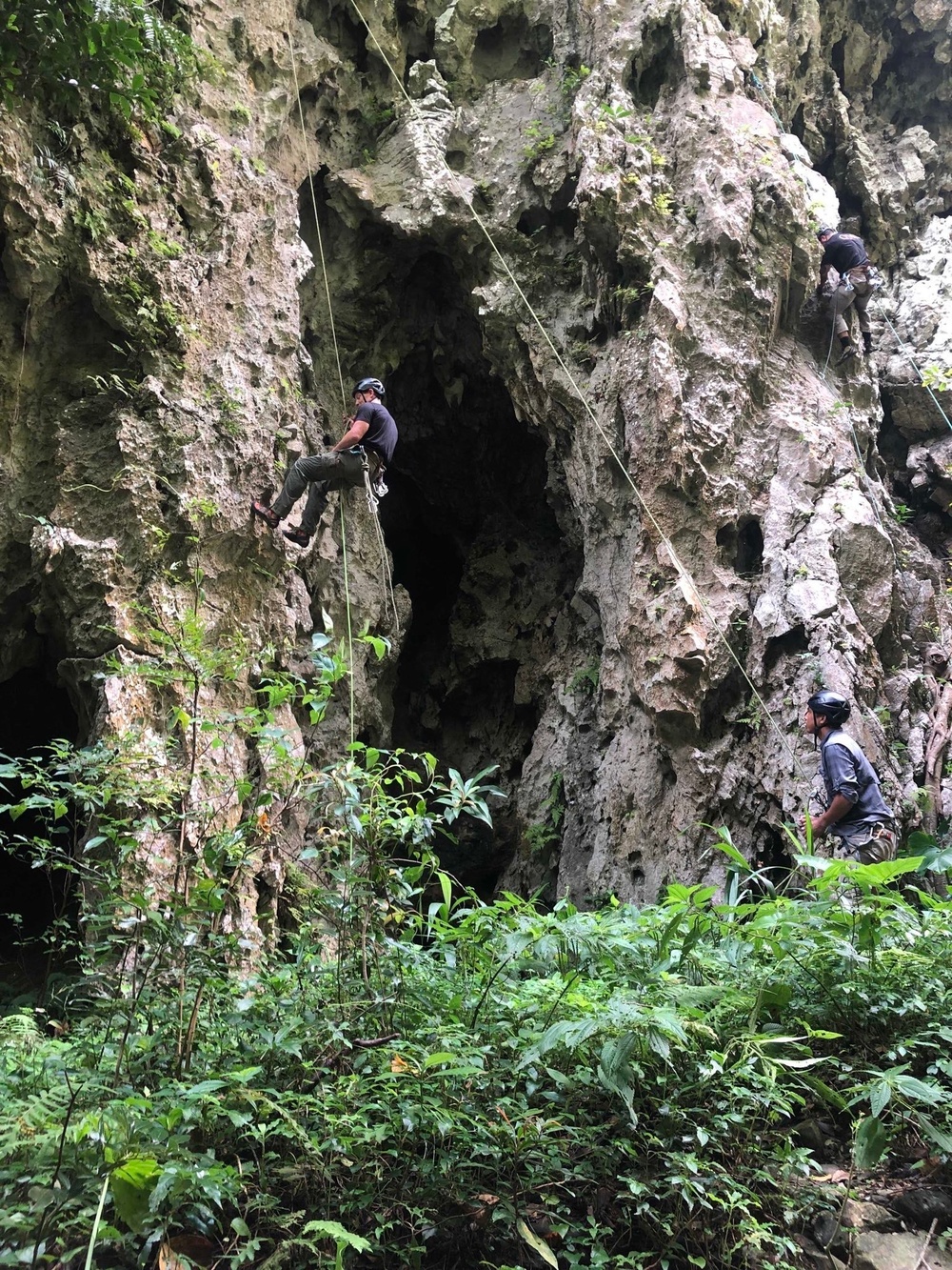 1st SFG (A) Green Berets hone mountaineering skills in Okinawa