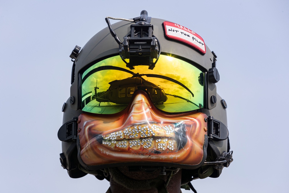 Black Hawk Crew Chief Portrait