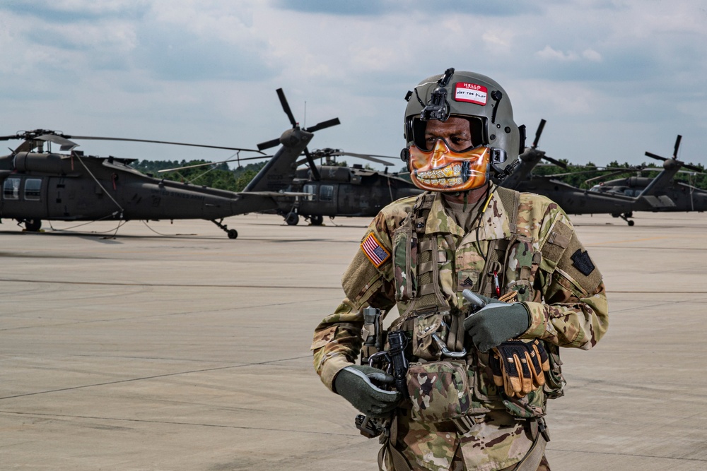 Black Hawk Crew Chief Portrait