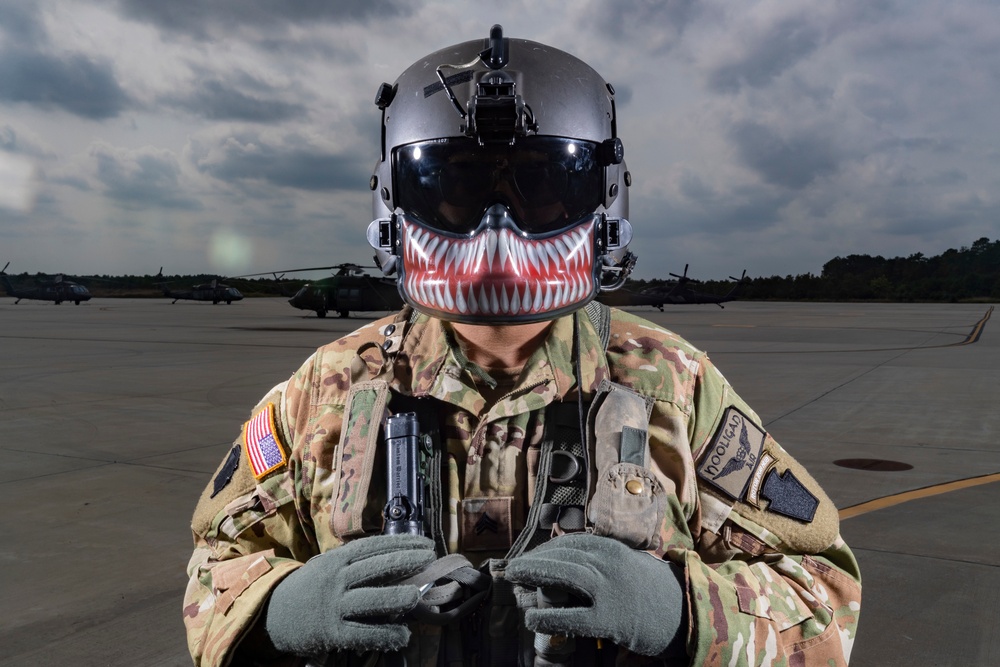 Black Hawk Crew Chief Portrait