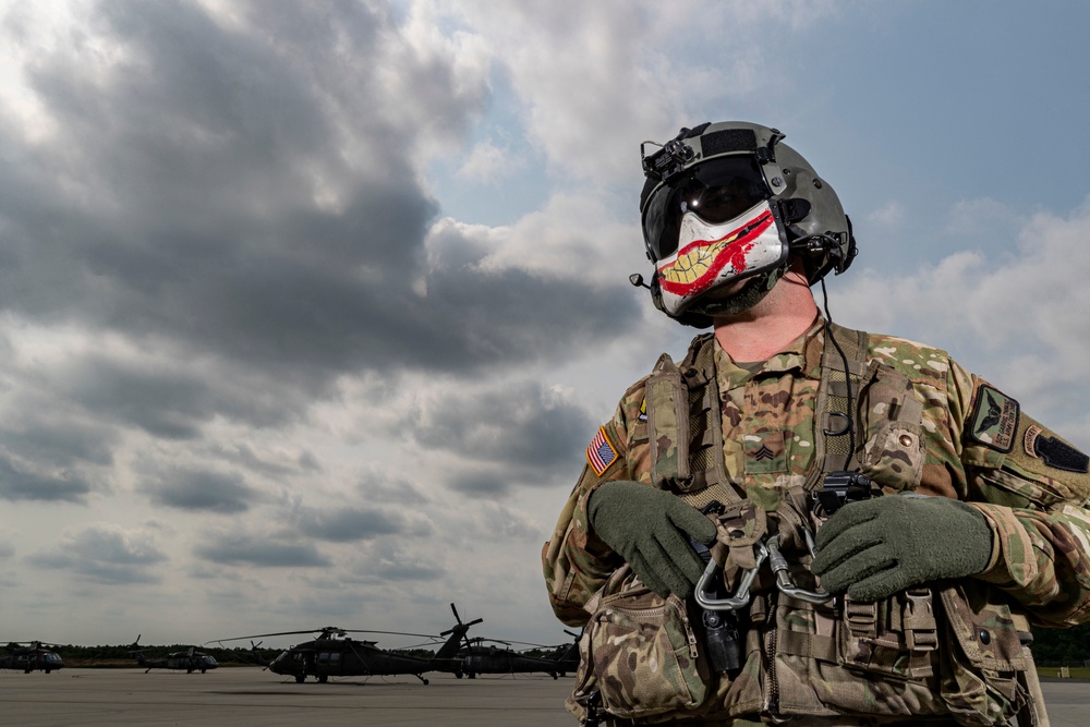 Black Hawk Crew Chief Portrait