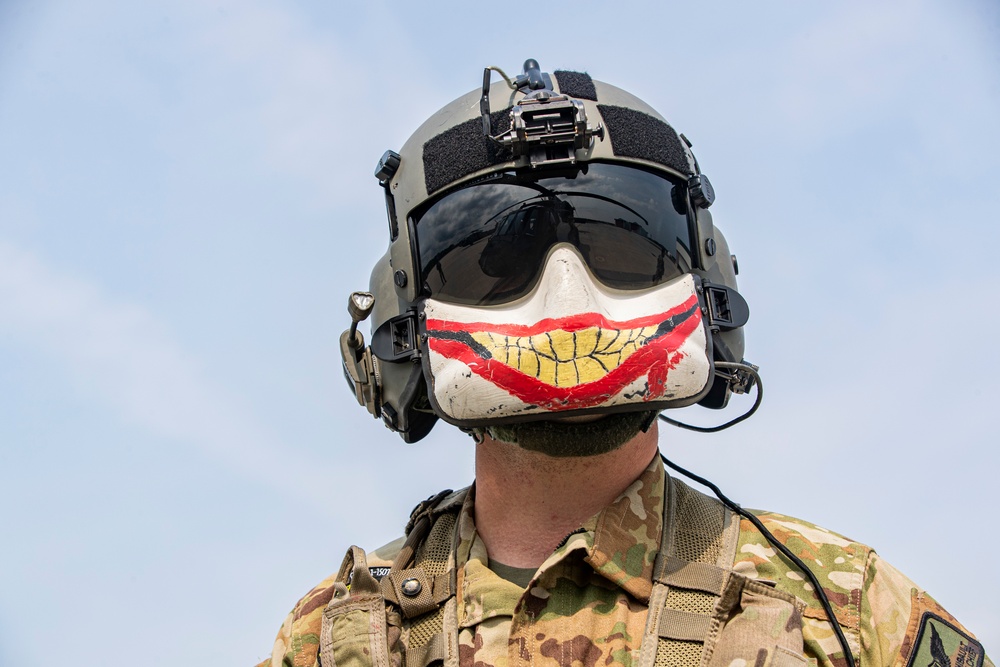 Black Hawk Crew Chief Portrait