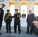 Gen. Bipin Rawat, Chief of Defence Staff of the Indian Armed Forces Participates in an Armed Forces Full Honors Wreath-Laying Ceremony at the Tomb of the Unknown Soldier