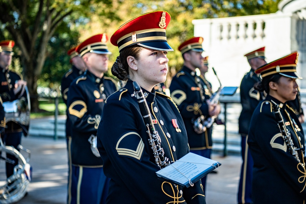 Gen. Bipin Rawat, Chief of Defence Staff of the Indian Armed Forces Participates in an Armed Forces Full Honors Wreath-Laying Ceremony at the Tomb of the Unknown Soldier