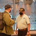 Naval museum volunteers in action