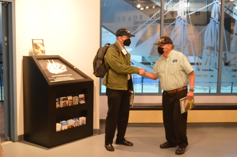 Museum volunteers in action