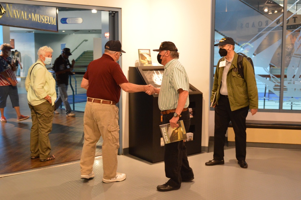 Museum volunteers in action