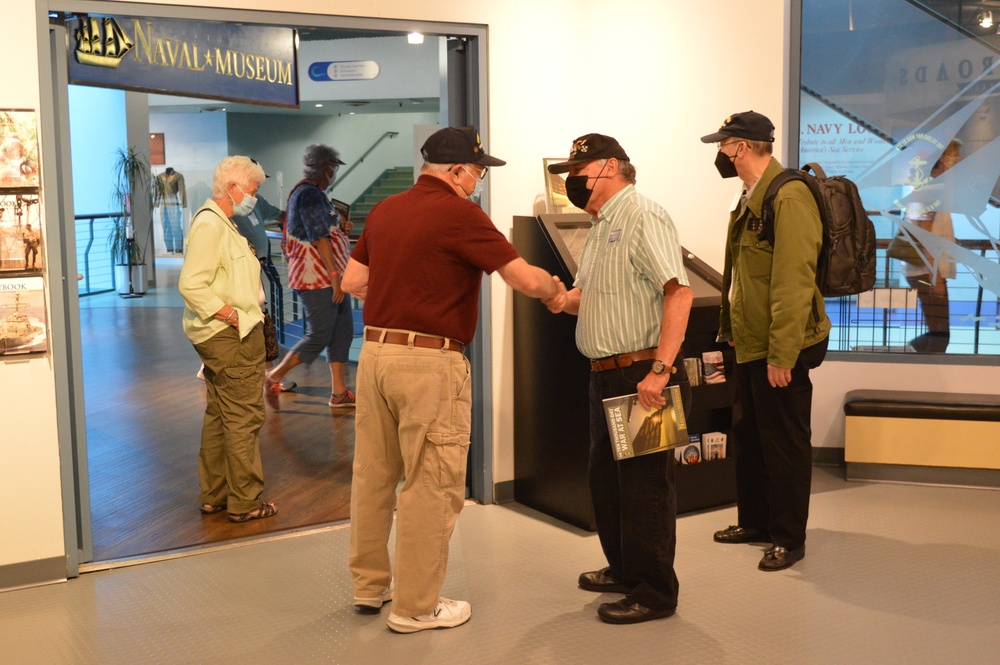 Museum volunteers in action