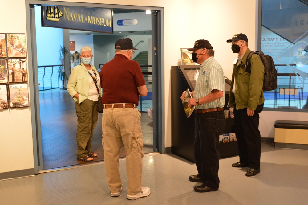 Museum volunteers in action