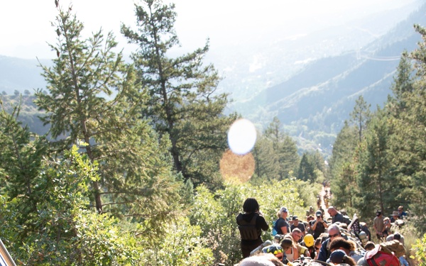 Firefighters climb in honor of the fallen on 9/11