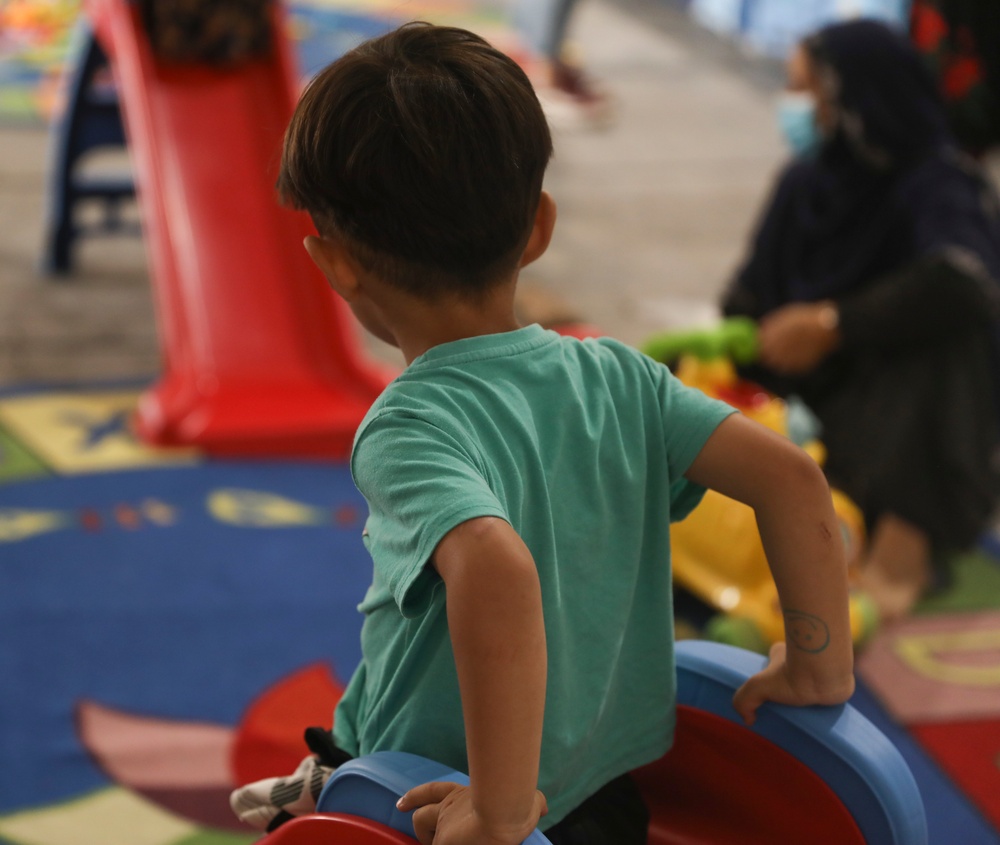 Kids being kids at Fort Bliss’ Doña Ana Complex