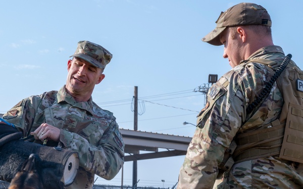 47th FTW Leaders meet Security Forces