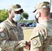Louisiana National Guard joint staff director presents Louisiana National Guard Emergency Service Medal to 3d Cavalry Regiment troopers