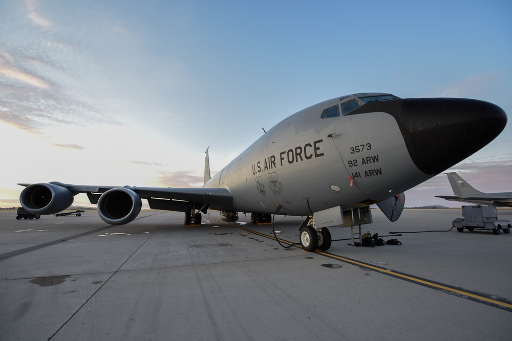 DVIDS Images Fairchild AFB Launches Largest KC135 Fleet in Base