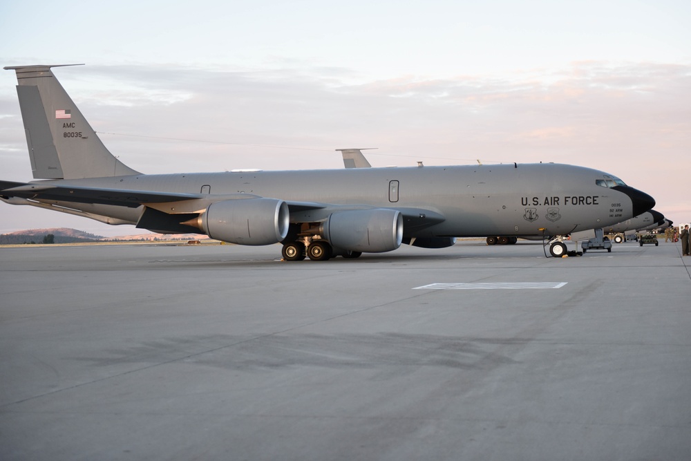 Fairchild AFB Launches KC-135 Fleet in Base History