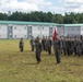 Marines with 3rd Battalion, 6th Marine Regiment receive a French Fourragere