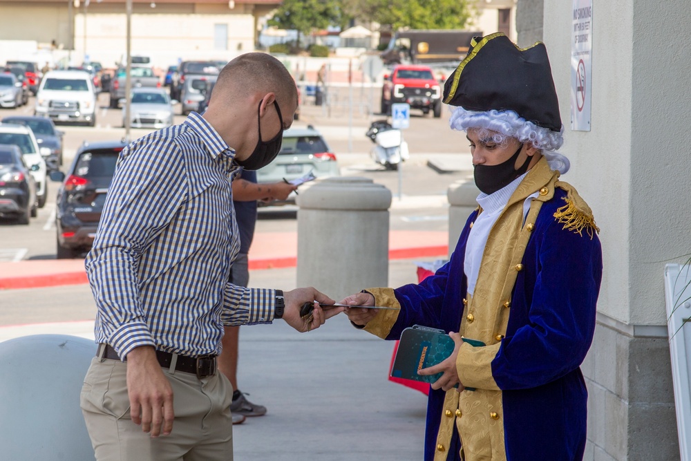 Your vote matters: Pendleton Marines spread voting awareness
