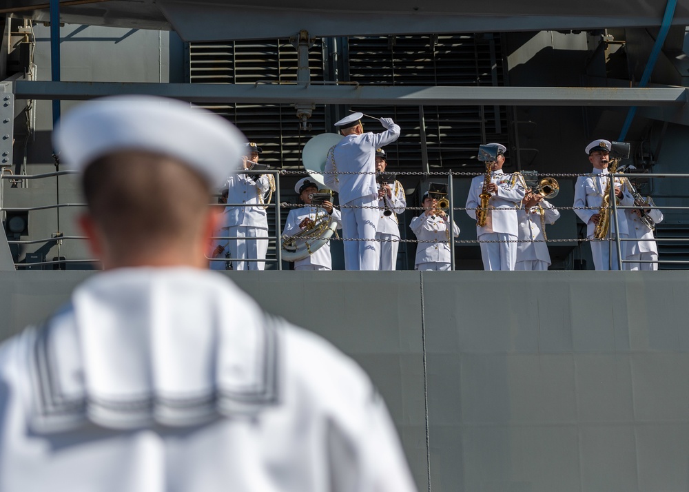 JMSDF Ship JS Kashima arrives at Joint Base Pearl Harbor-Hickam