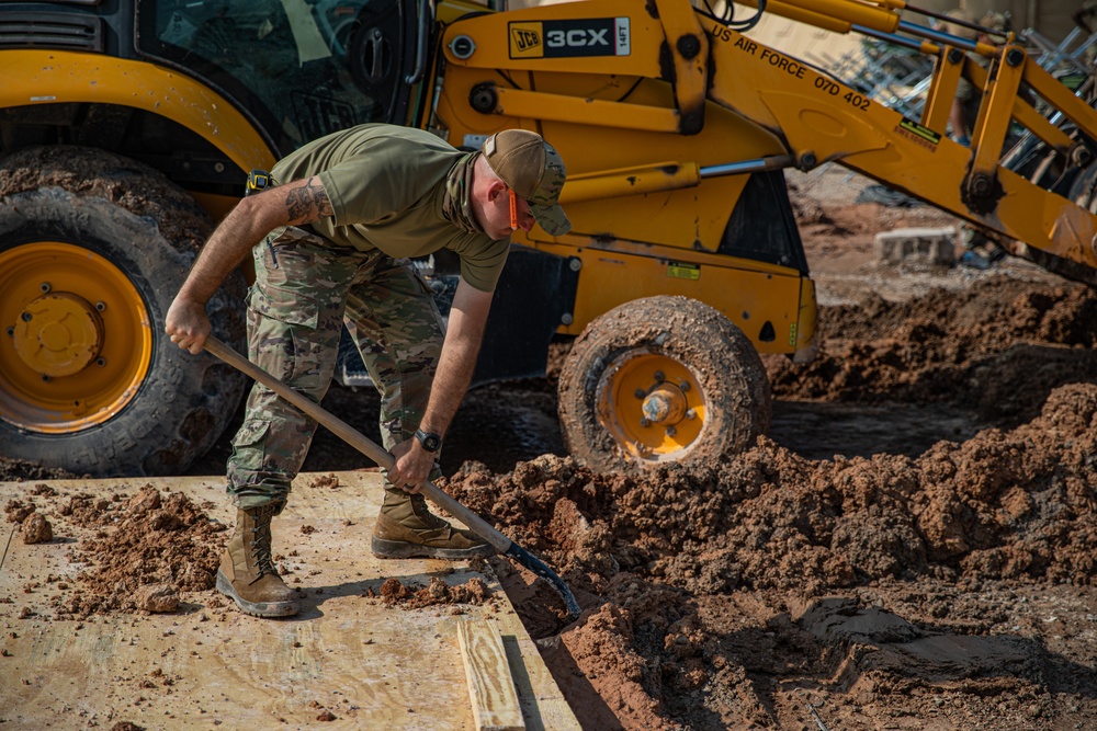 Task Force Holloman prevents flooding