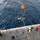 Coast Guard Cutter Healy crewmembers and scientists launch autonomous glider into Disko Bay