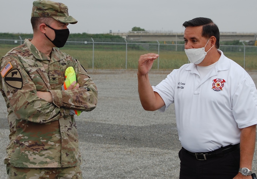 USAG Humphreys command team participates in Fire Prevention Week kickoff