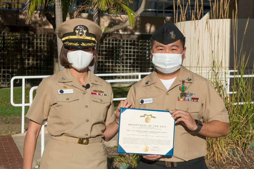 NMRTC San Diego Awards Sailors