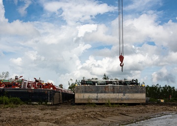 Hurricane Ida Recovery: Mississippi River