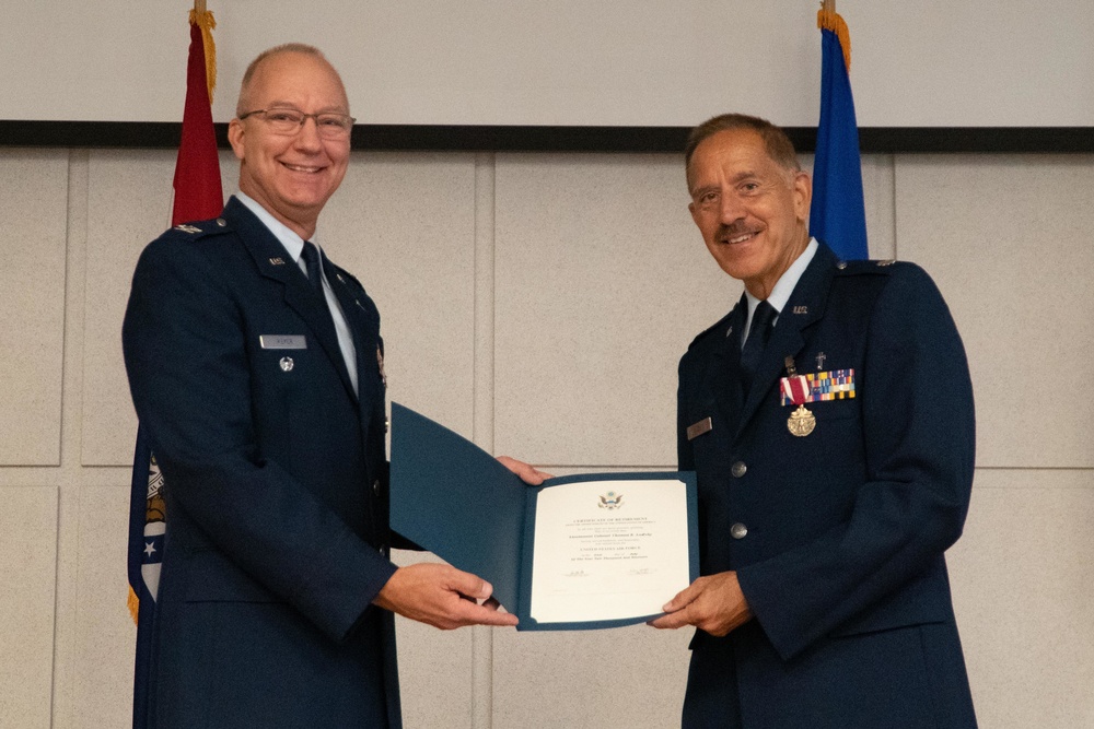 Two members recognized during retirement ceremony