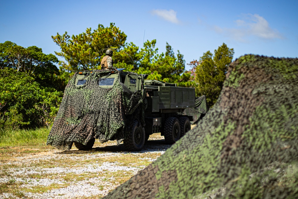 U.S. Marines conduct HIMARS fire missions during Exercise Noble Jaguar 2021