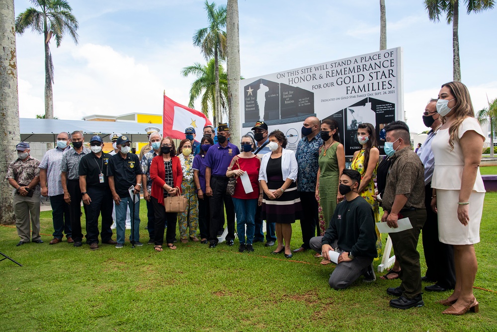 Gold Star Families Memorial Monument Site Dedication