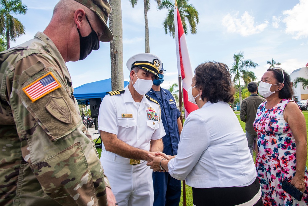 Gold Star Families Memorial Monument Site Dedication