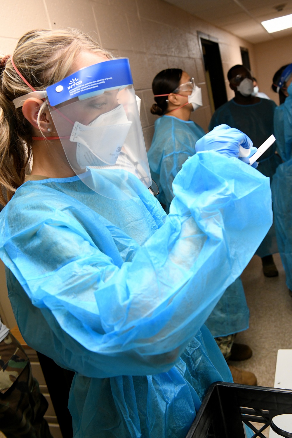 TF Liberty helps mitigate COVID-19 at medical isolation dormitory