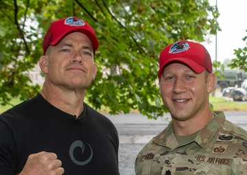 Retired SEAL Jocko Willink returns to Biddle Air National Guard Base
