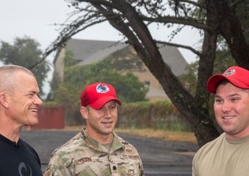 Retired SEAL Jocko Willink returns to Biddle Air National Guard Base