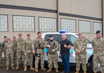 Retired SEAL Jocko Willink returns to Biddle Air National Guard Base