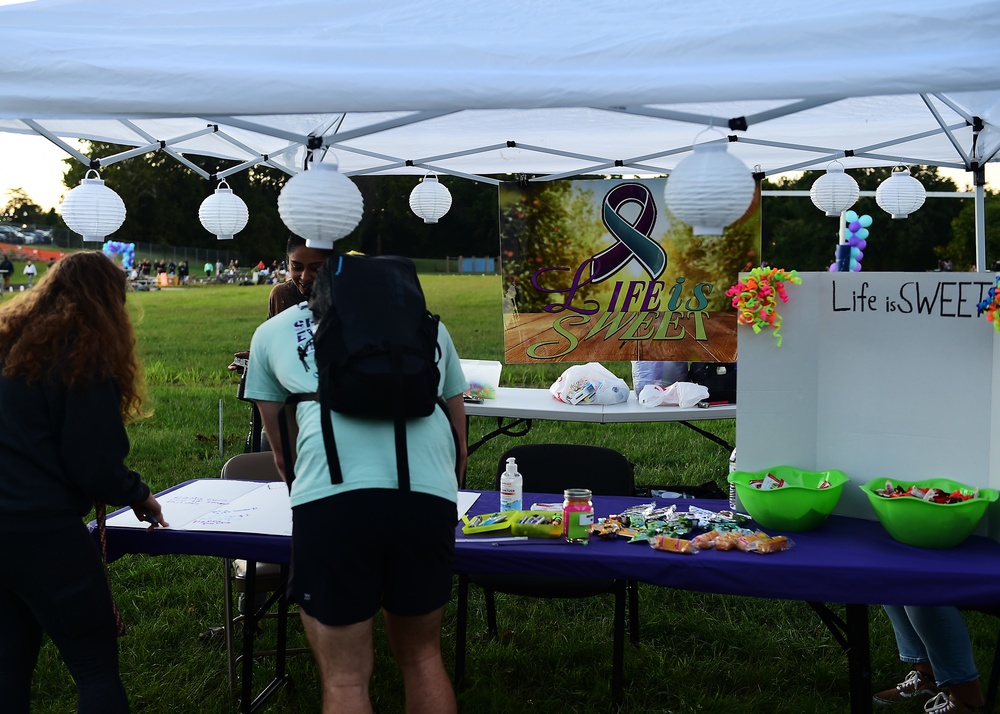 CWG-6 hosts Illuminating the Darkness Walk