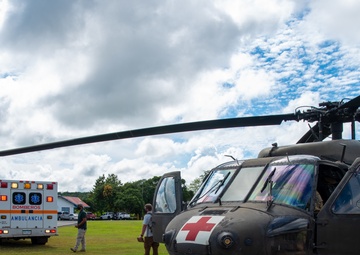 DPAA conduct CASEVAC training with Panamanian service members