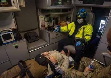 DPAA conduct CASEVAC training with Panamanian service members