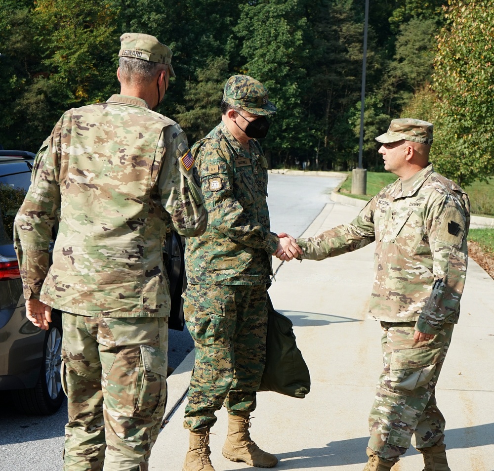 Commander in Chief of the Army of Chile visits Fort Indiantown Gap