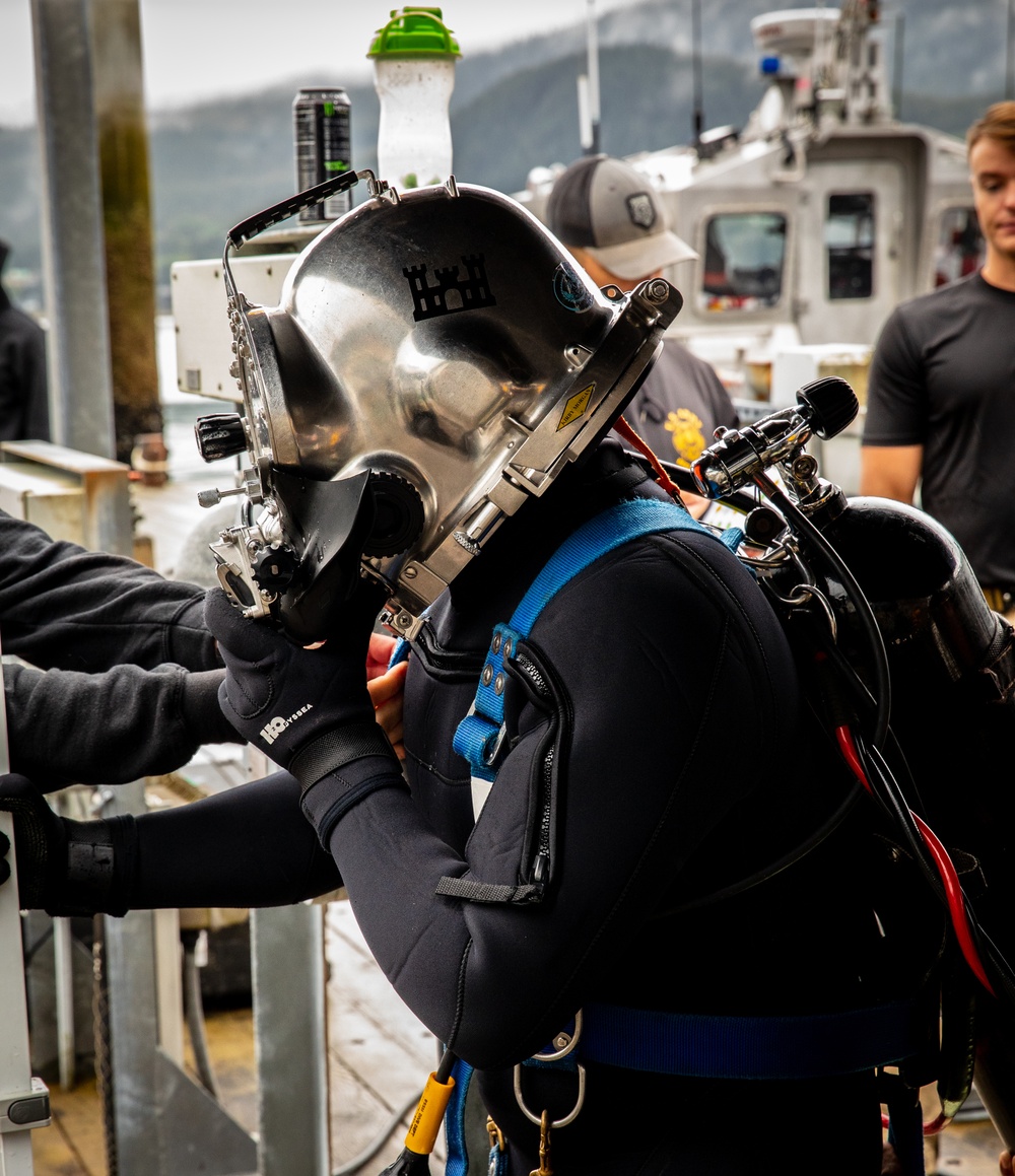 569th Engineer Dive Detachment in Juneau, Alaska